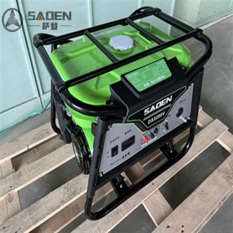 薩登5千瓦戶外施工用汽油發電機