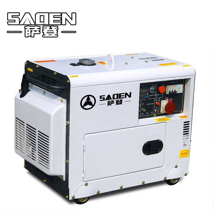 6KW單相靜音柴油發電機