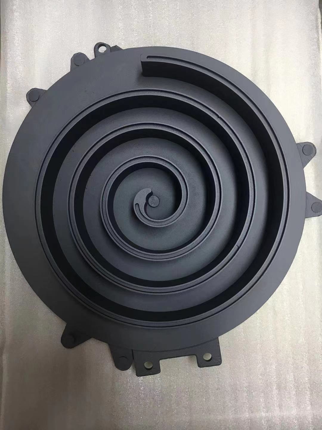 無油空壓機渦旋盤.PTFE特氟龍涂層、減摩擦系數、降低噪音，延長使用壽命