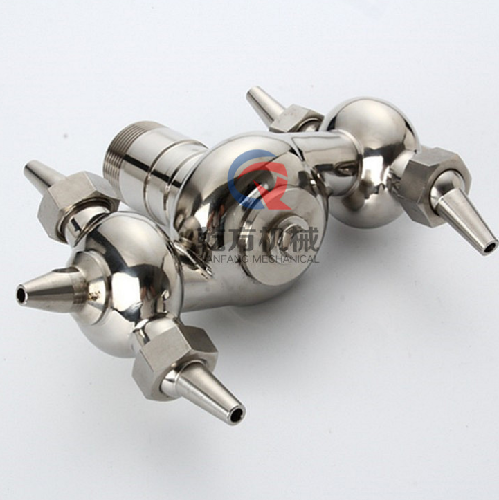 DN40循環洗灌器，304/316L不銹鋼 衛生級清洗器/多循環洗罐器