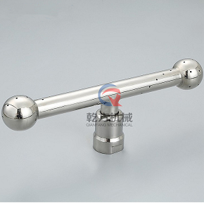 T型旋轉洗罐器 304，316L不銹鋼 T型旋轉快裝絲扣連接清洗器