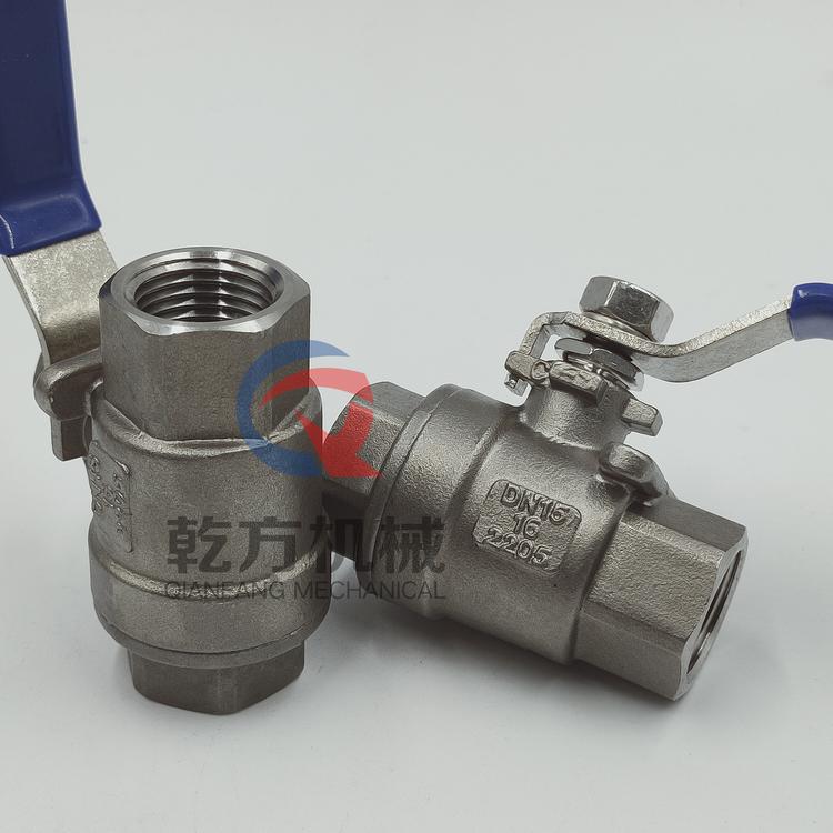 雙相鋼2205內絲球閥 內內螺紋球閥 S31803絲扣球閥溫州工廠