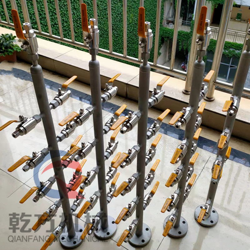 氣源分配器 304/316L不銹鋼氣源分配器， 蒸汽分配器，氣源球閥 氣源樹
