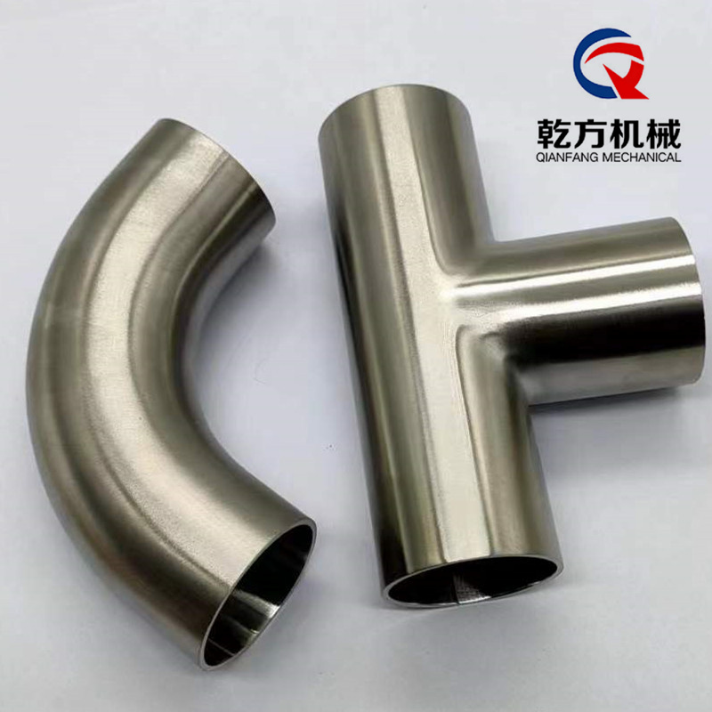 BA彎頭 BA三通 304/316L不銹鋼衛生級 拋光彎頭 三通 大小頭