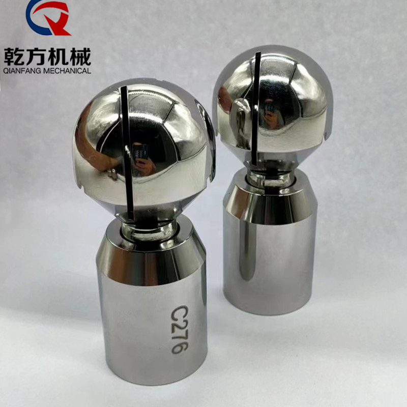 304/316/2205/2507/C276材質(zhì) 阿法拉伐旋轉(zhuǎn)清洗球 內(nèi)絲旋轉(zhuǎn)清