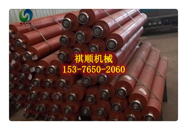 159*900給煤機用彈簧托輥緩沖彈簧支架帶護罩