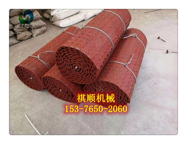 800*5米給料機用鋼帶二維柔性夾帶甲帶定做
