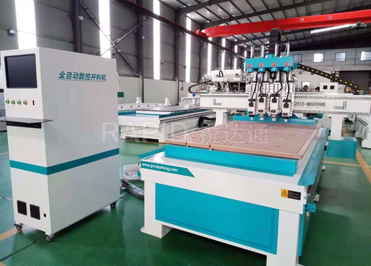 板式柜體家具生產全自動數控四工序開料機