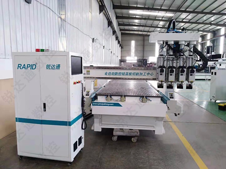 板式家具數控開料機雙工位四工序開料機