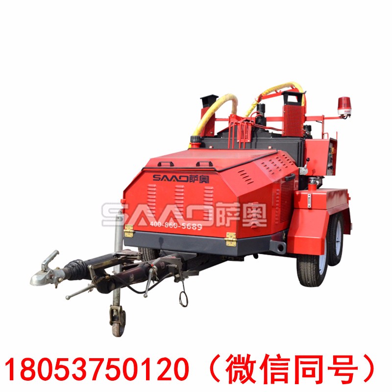 可拖掛行走的大型灌縫機