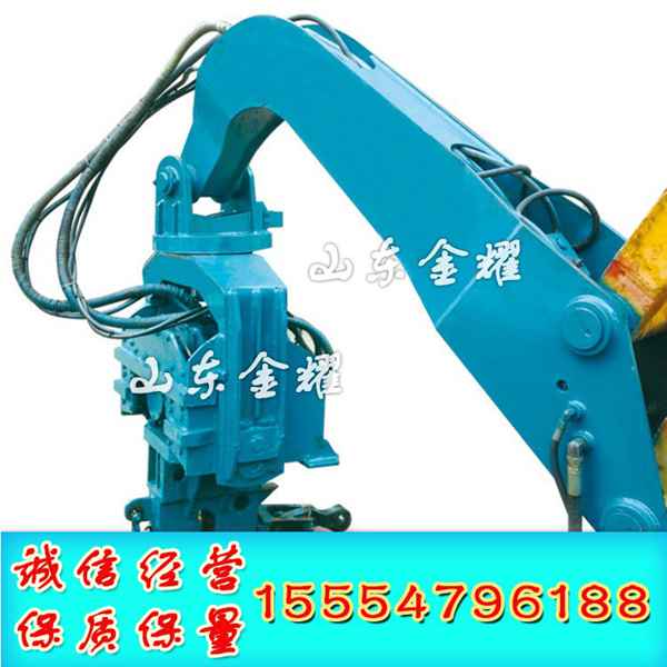 工程作業挖掘機前端屬具 大型蓮花抓抓鋼抓石器 旋轉式抓木器夯實器鏟斗夾