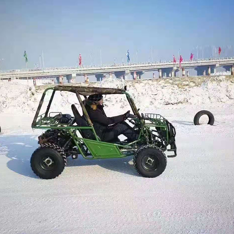 雙座全地形四輪沙灘車 200cc越野卡丁車 嬉雪設(shè)計(jì)