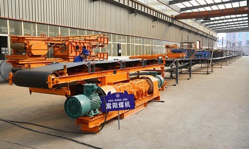 煤礦井下皮帶輸送機 嵩陽煤機 井下輸送設備