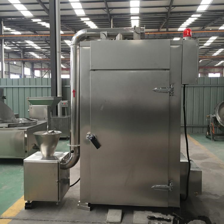 現貨供應外置發煙器煙熏爐250型燒雞燒肉糖熏煙熏爐