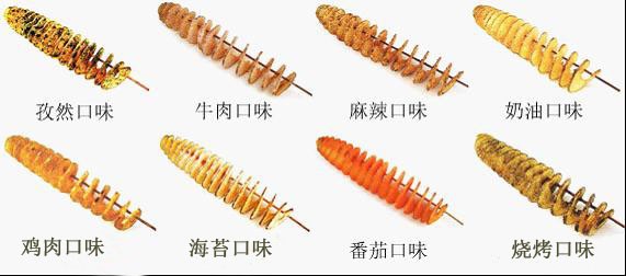 龍卷風(fēng)薯塔機(jī)制作方法,旋風(fēng)土豆機(jī)價格,油炸黃金土豆片機(jī)