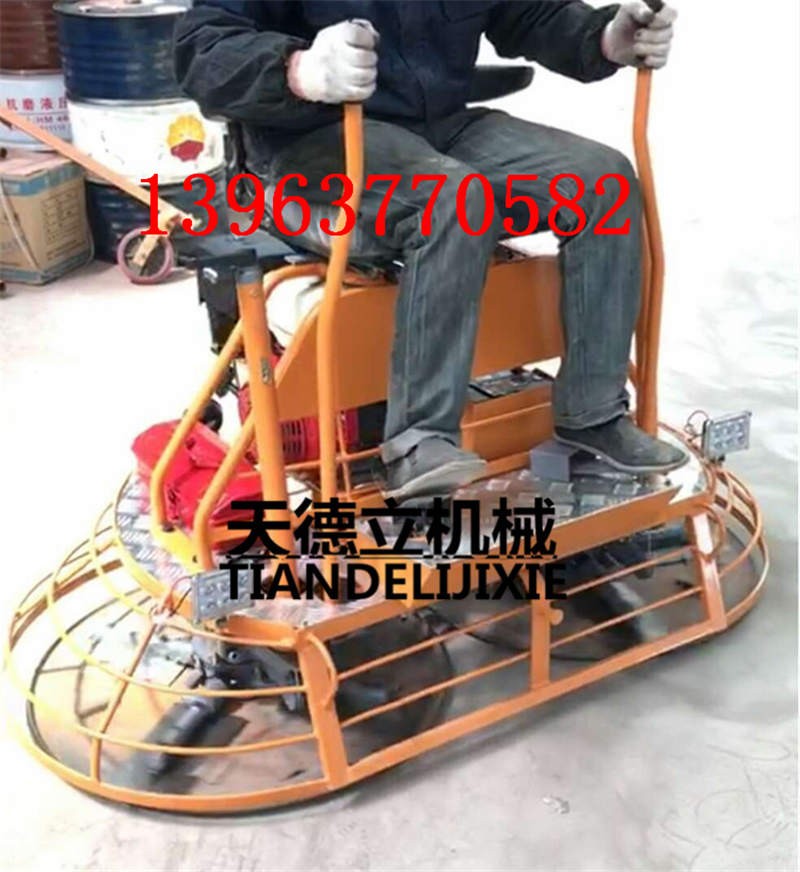 80型座駕式汽油抹光機 混凝土水泥路面磨平機 水泥地抹光機