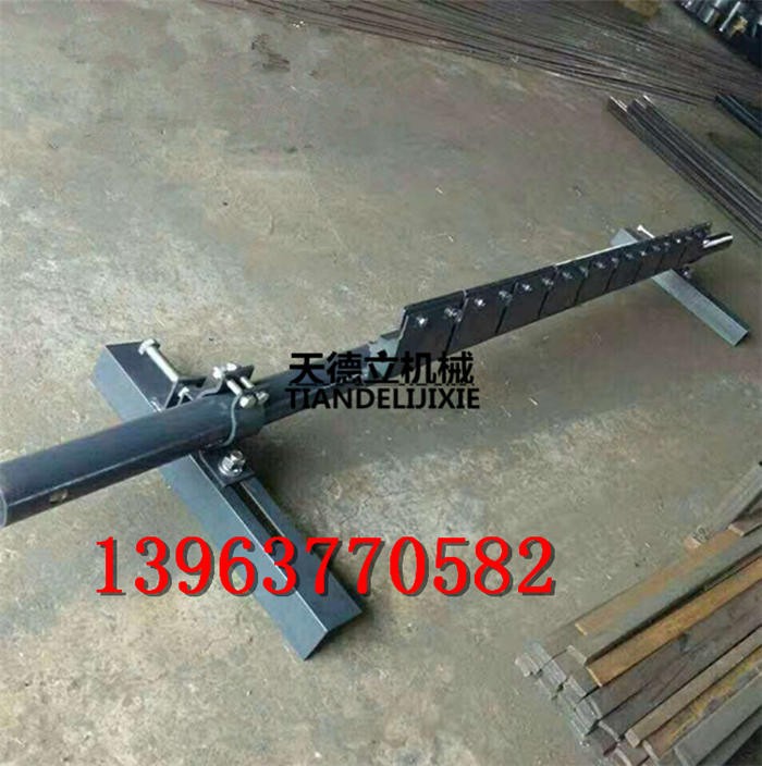 P型輸送帶合金清掃器  二道合金皮帶清掃器 耐磨P型合金刮料器