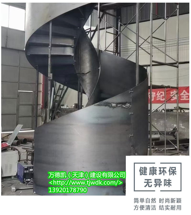 不銹鋼扶手、鋼結構樓梯—閃亮如星