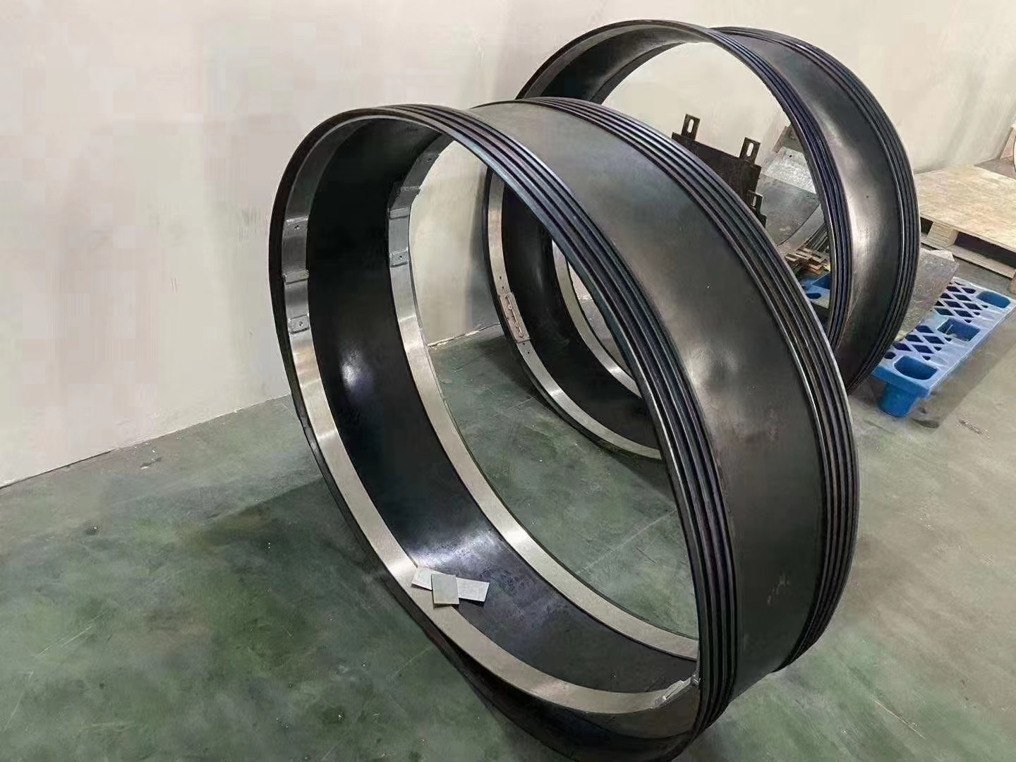 非開挖管道修復工具不銹鋼雙漲圈快速鎖鋼套環