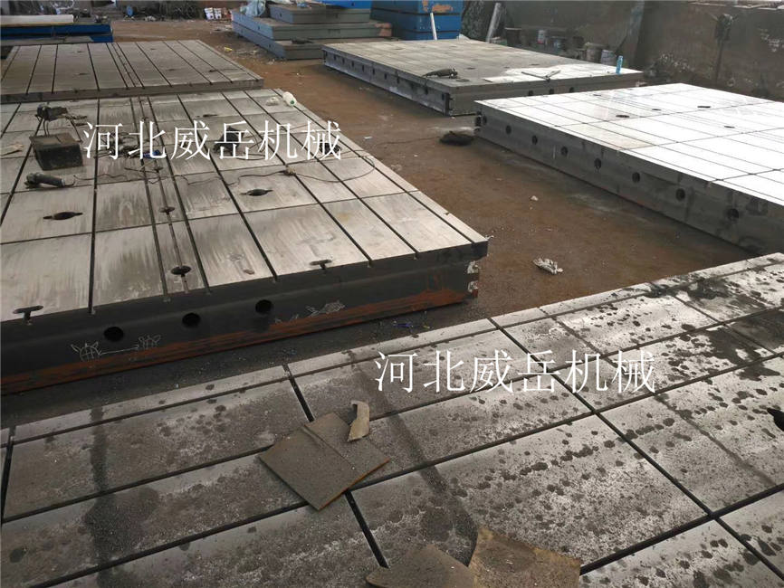 浙江按需定制鑄鐵平臺穩定性高鑄鐵試驗平臺T型槽加厚