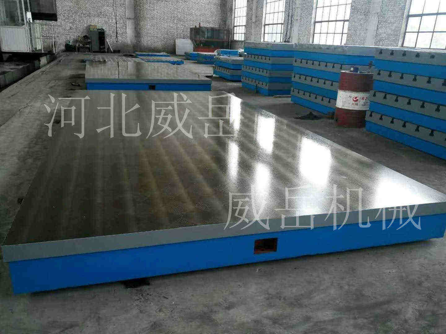 浙江鑄鐵平臺多孔帶槽 大型機床工作臺穩(wěn)定耐壓