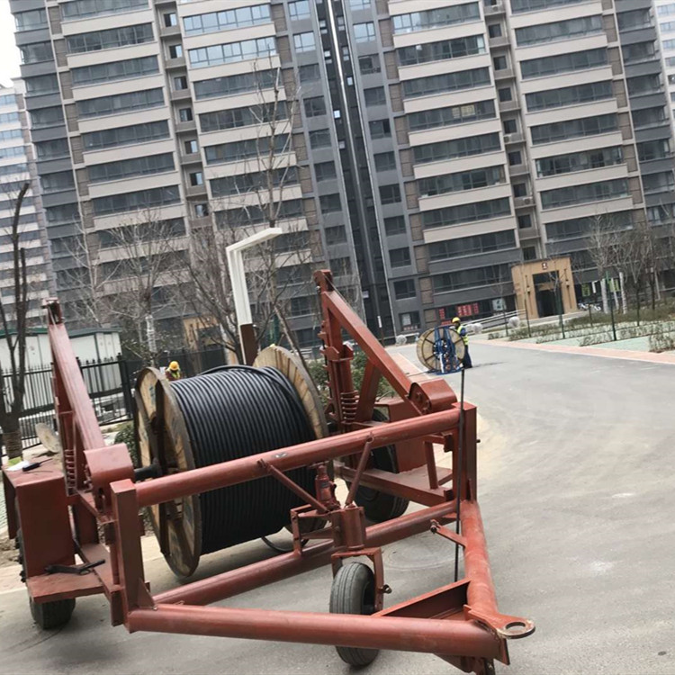 移動式電力施工線纜牽引車 線纜盤放線車