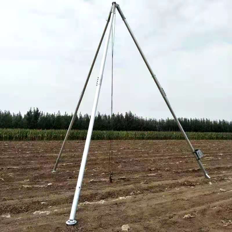鋁合金三腳拔桿 倒落式立桿器