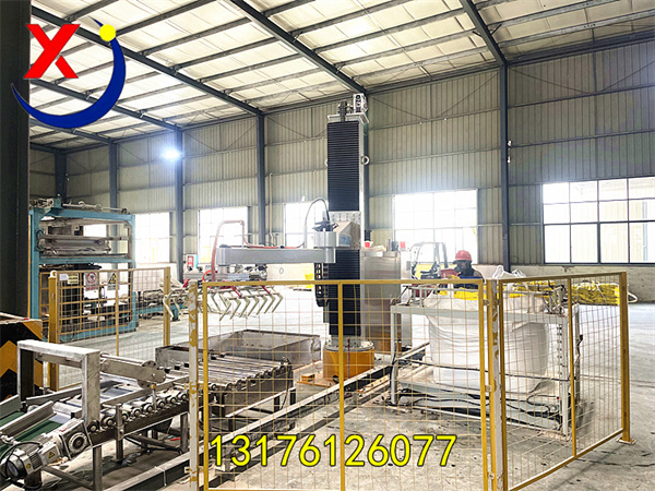 立柱機器人碼垛機在吉林米廠安裝應用