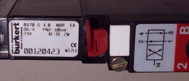 burkert寶德電磁閥00120423 現貨