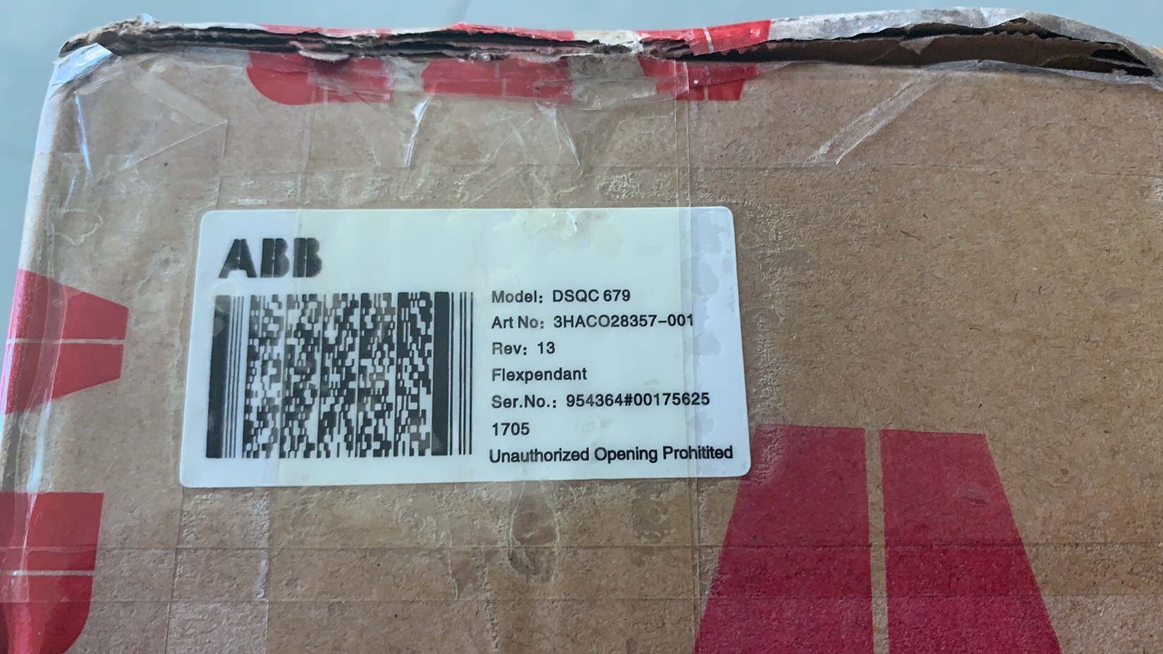 ABB機器人DSQC633全新配件