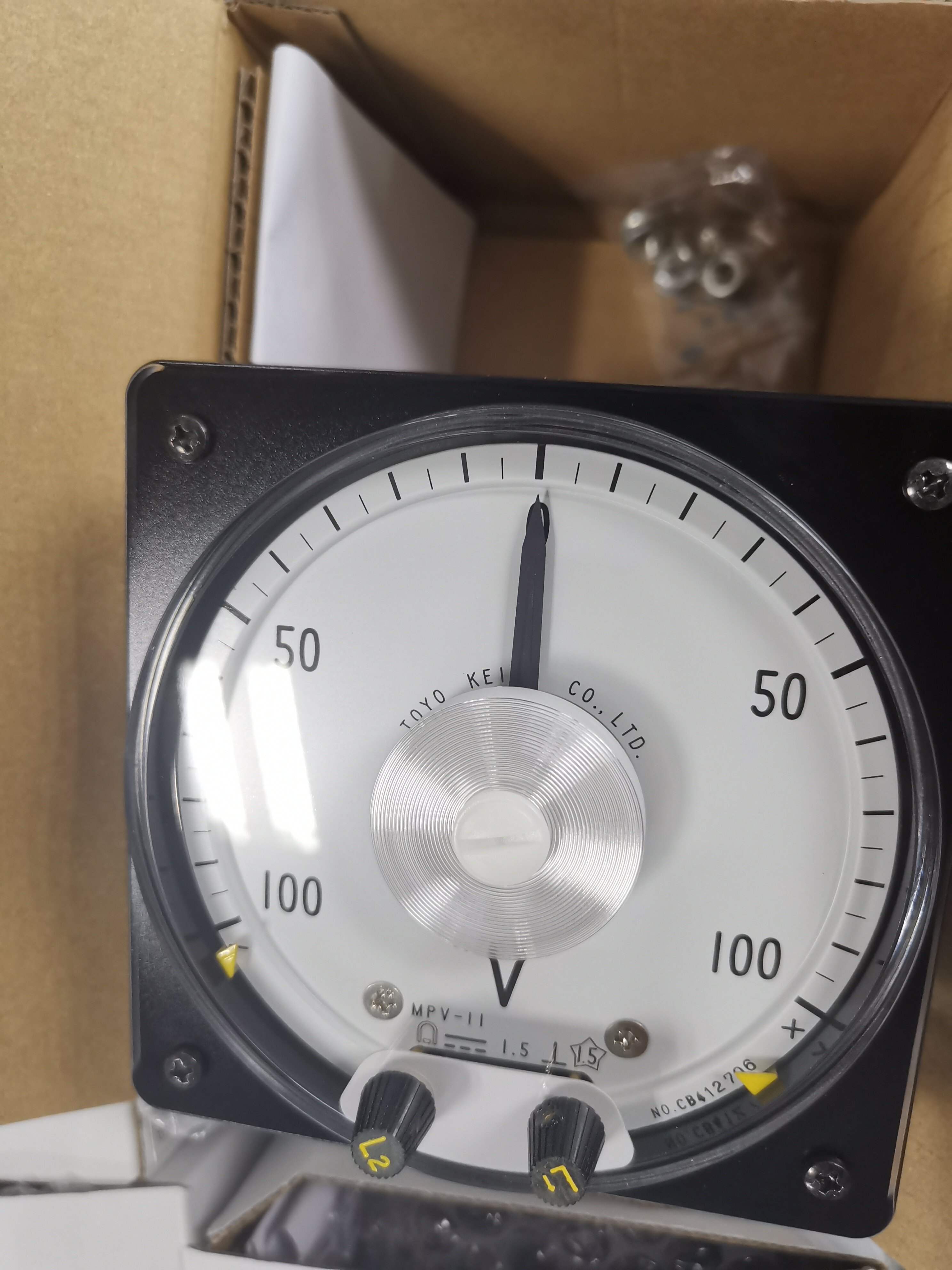 日本東洋計器交流電表ECF-6YECF-8NBECF-10YECF-12N