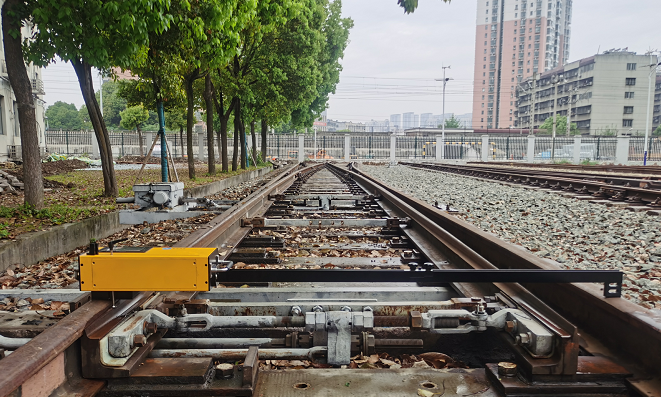 鐵路數顯尖軌降低值測量尺尖軌降低值測量儀道岔輥輪測量