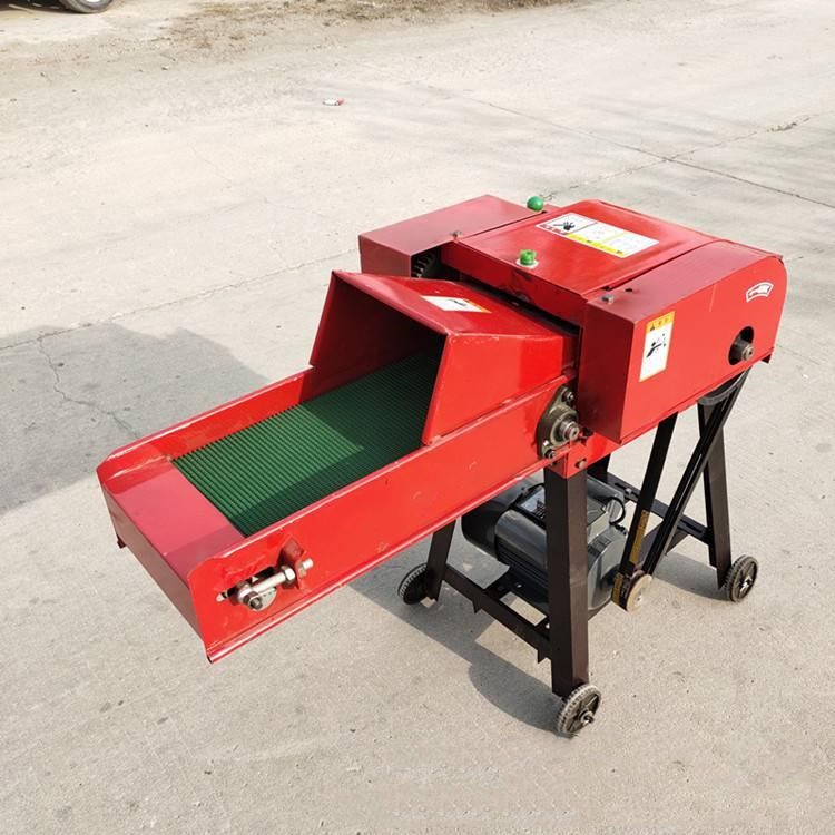 小型輸送帶鍘草機(jī) 全自動(dòng)多功能秸稈鍘草機(jī) 畜牧養(yǎng)殖干濕用打草機(jī)