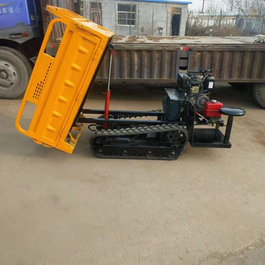 三檔調(diào)速履帶載物車 履帶運(yùn)輸車 打滑路況履帶運(yùn)輸車