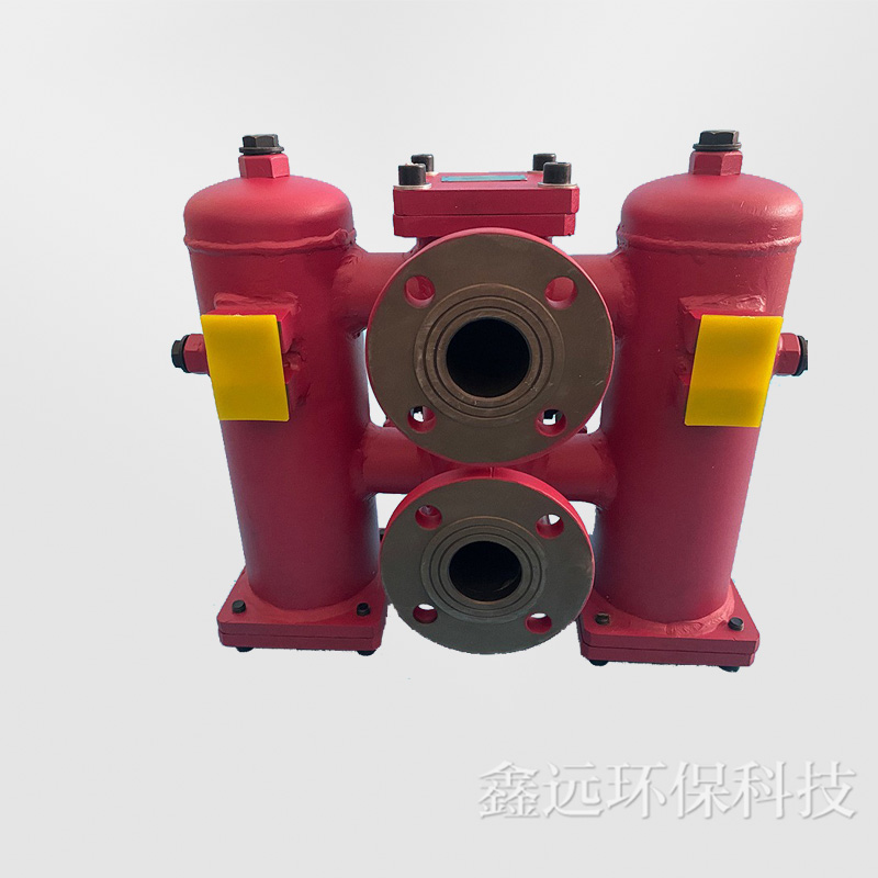 化工行業可用SRFB-100x10FY/C雙筒直回式回油過濾器