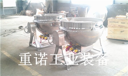 可傾式炒鍋-蒸汽夾層鍋參數-菏澤夾層鍋