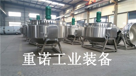 電加熱不銹鋼夾層鍋-不銹鋼夾層鍋-固定式夾層鍋結構設計