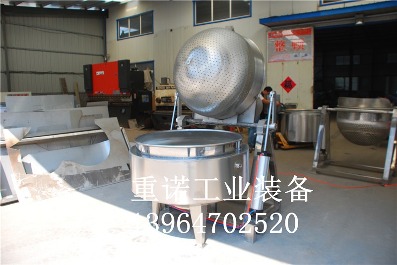 帶攪拌電加熱夾層鍋-電夾層鍋-燃氣夾層鍋工作原理
