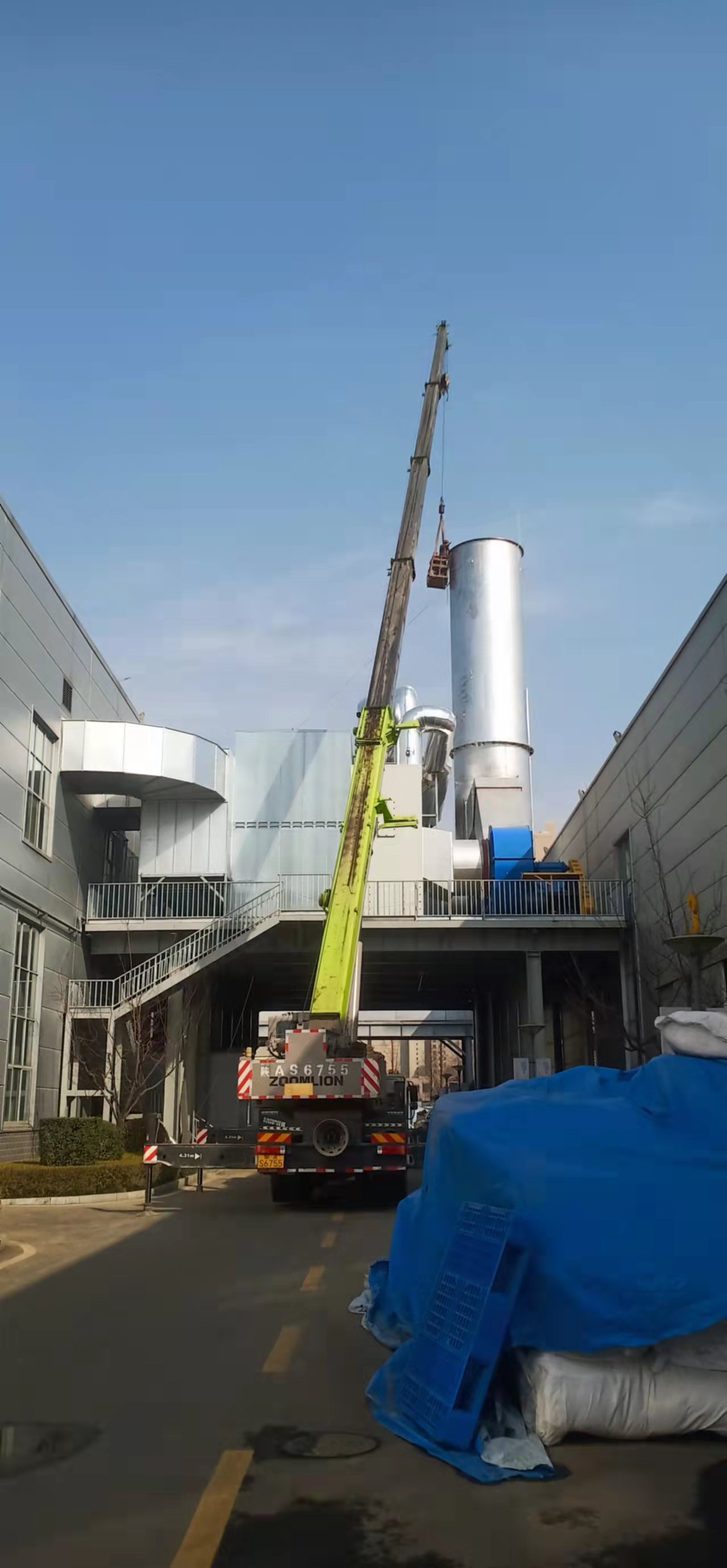 中揚環保加工定制沸石轉輪RTO廢氣處理裝置