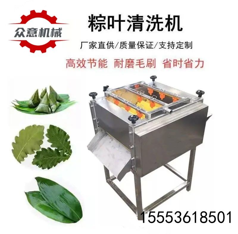 定做粽葉清洗機 葉類毛棍清洗機器 葦葉荷葉芭蕉葉清洗設(shè)備