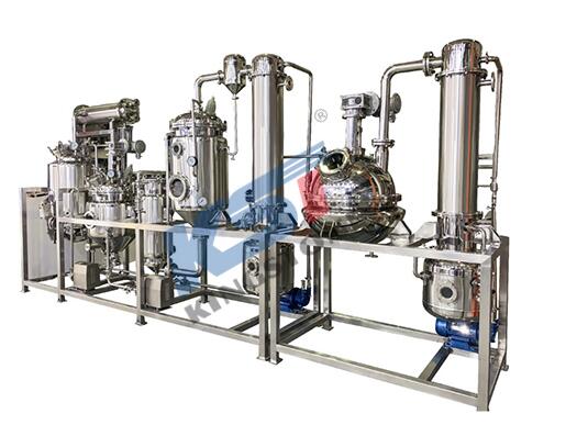 熱回流提取濃縮機組的特點