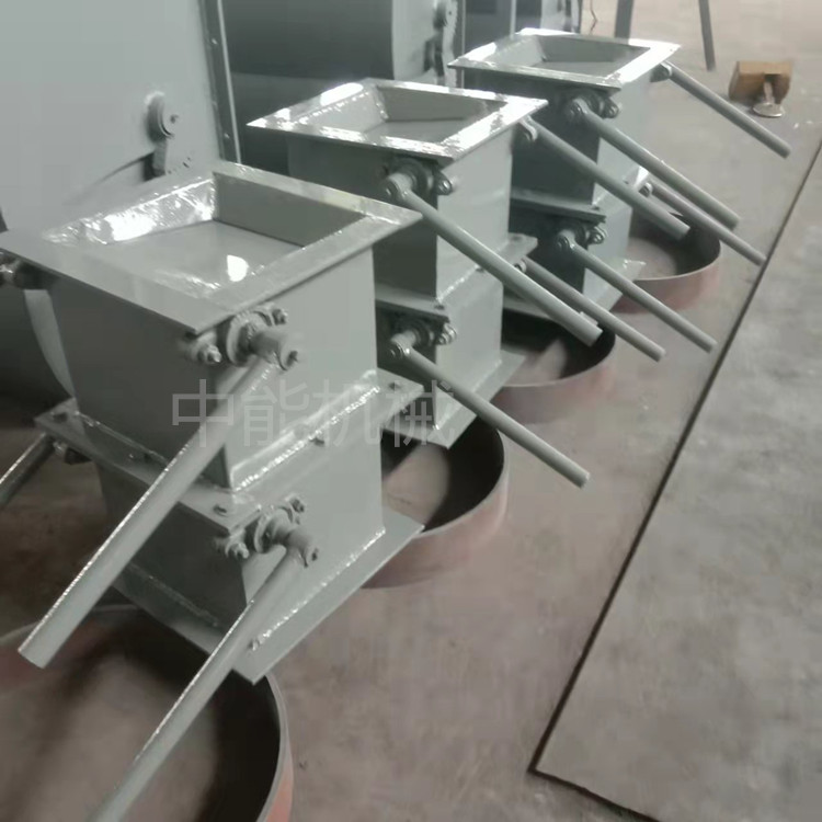 雙層重錘翻板閥倉底密封卸料中能耐磨材質焊接
