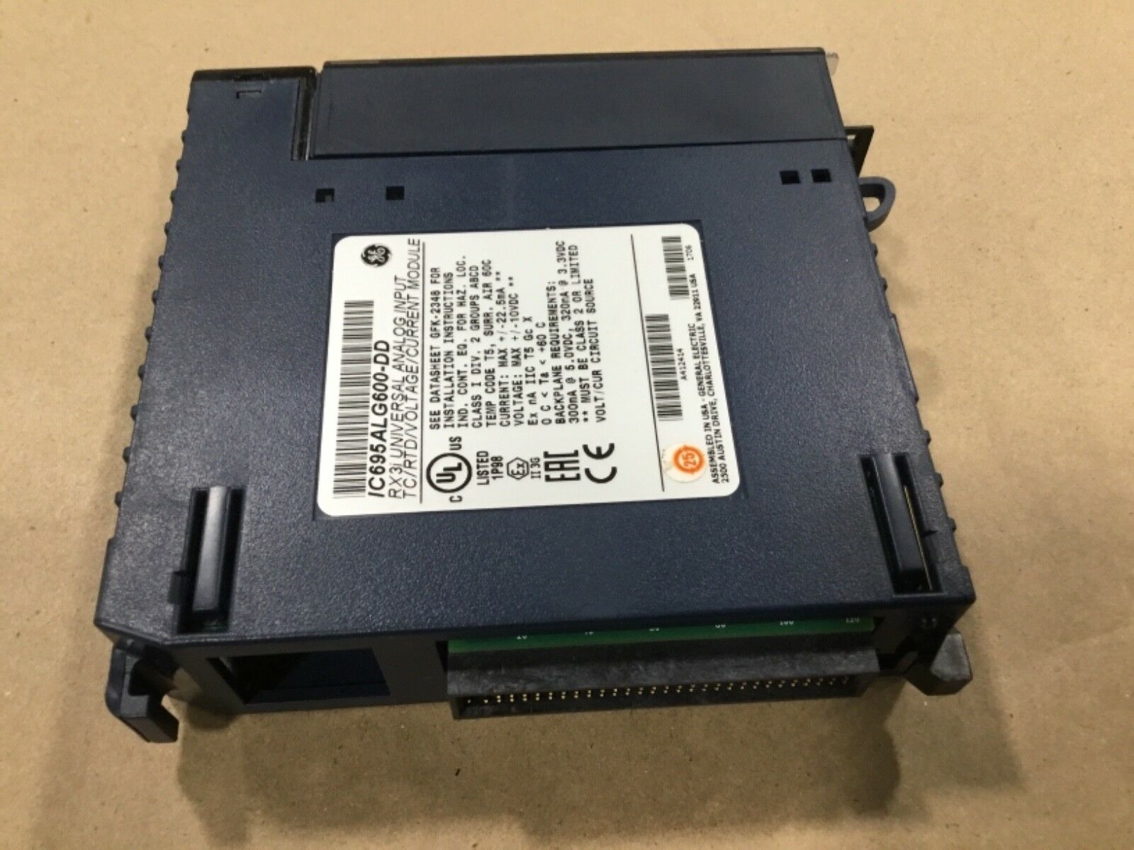 美國GE——IC200USB001變頻器處理器輸入模塊觸摸屏質保一年