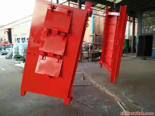 出售抗地壓緩沖風門 抗地壓沖擊無壓平衡風門 礦用抗地壓風門